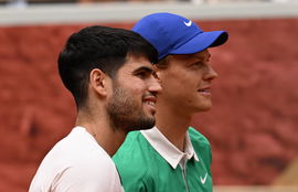 2025 Roland Garros Mens Final Winner : Carlos Alcaraz (ESP) Runner Up Jannik Sinner (ITA) *** 2025 Roland Garros Mens Fi