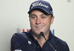 Justin Thomas at USGA U.S. Open Championship in Oakmont