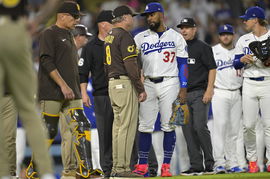 MLB: San Diego Padres at Los Angeles Dodgers