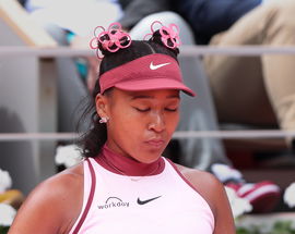 Naomi OsakaTennis &#8211; French Open 2025 &#8211; Paris &#8211; Grand Slam / ATP / WTA / ITF &#8211;  Roland Garros  &#8211; France &#8211; 2025
