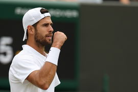 Tennis 2025: Wimbledon: Khachanov 6:4 6:2 6:3 Majchrzak