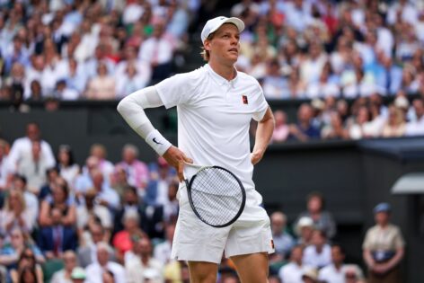 Sinner Teases Wimbledon After Bloody Mid-Match Fall