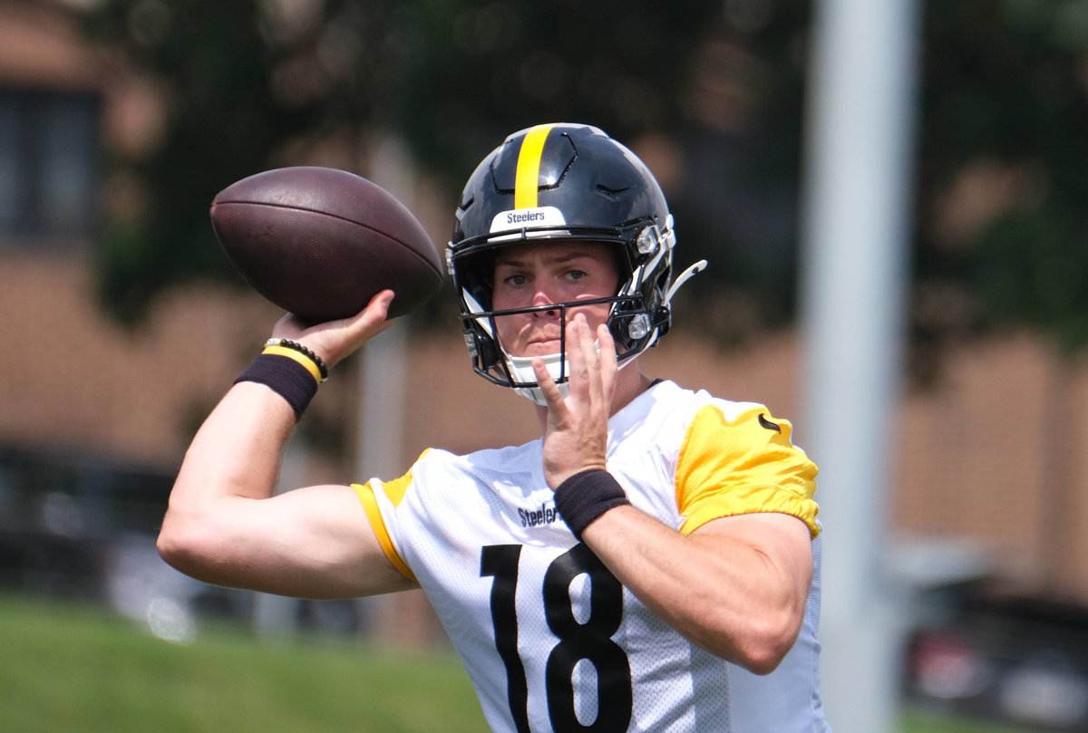 Steelers QB Will Howard Receives Brutal Outlook on His Future One Month Before Training Camp