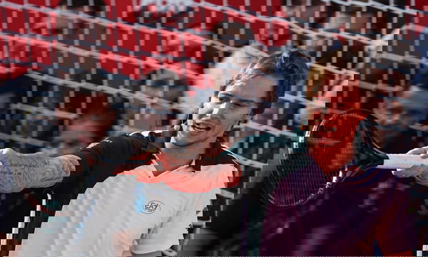 Kazakh Tennis Player Bublik Gives Masterclass In Moscow