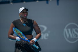 Cincinnati Open: Round 1 Match Danielle Collins V Taylor Townsend
