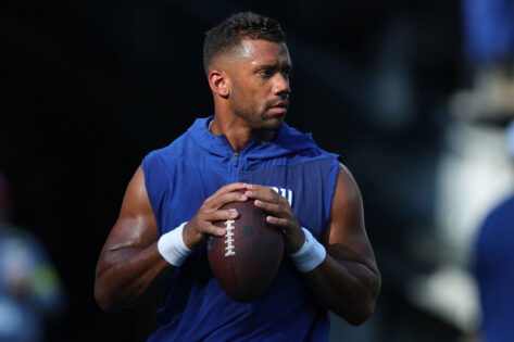 Trouble Brews With Giants QB at Practice Amid Concerning Russell Wilson Update