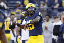 NCAA Football: New Mexico at Michigan