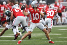Ohio State Buckeyes vs The Ohio Bobcats in Columbus