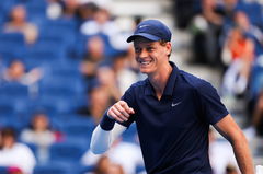 BEIJING, CHINA &#8211; SEPTEMBER 30: Jannik Sinner of Italy reacts in the Men s Singles Semifinal match against Alex De Minaur