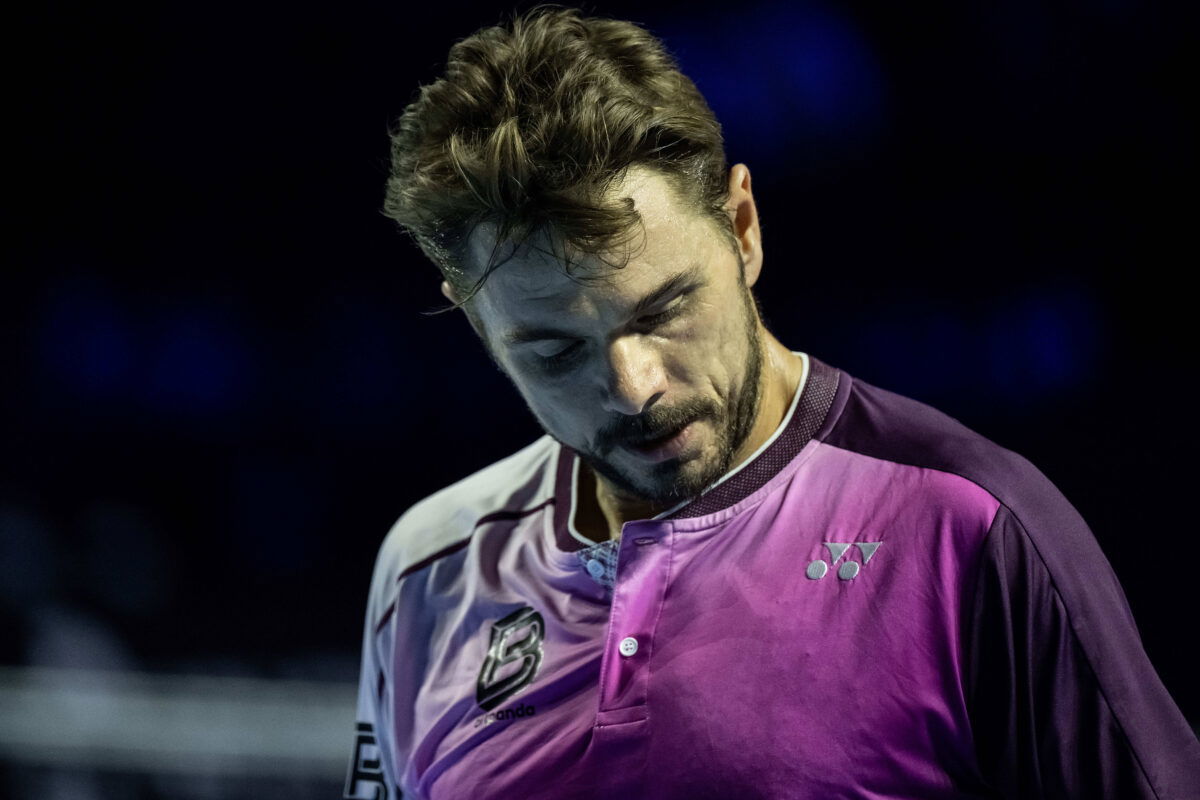 Stan Wawrinka Holds Back Tears as He Addresses Fans for Last Time at the Australian Open