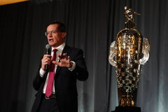 AUTO: NOV 19 Indy 500 Winner Trophy Ceremony
