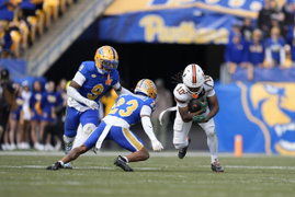 NCAA 2025: University Of Pittsburgh Panthers Vs University Of Miami Hurricanes