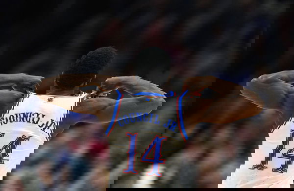 NCAA Basketball: Missouri at Kansas