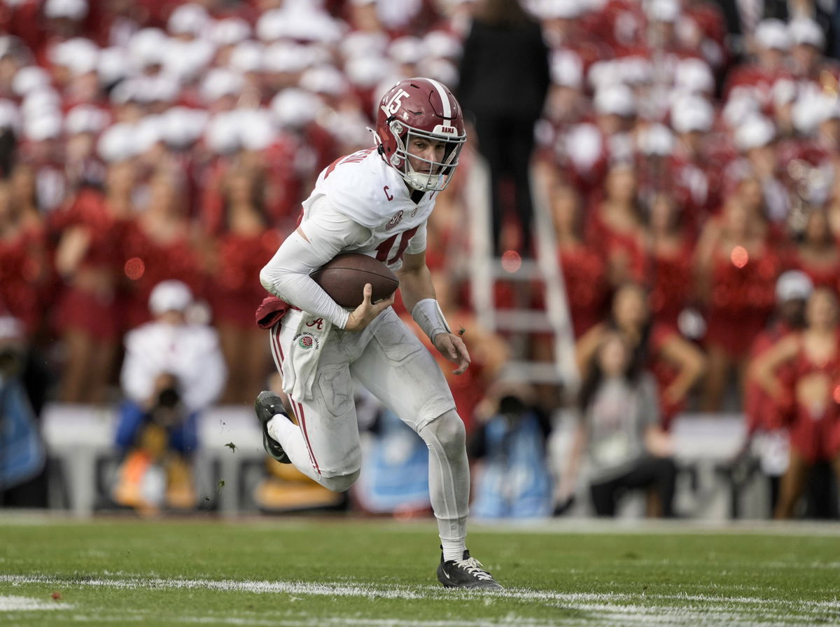 Ty Simpson Gives Injury Update as Alabama Future Hangs in Balance After Rose Bowl