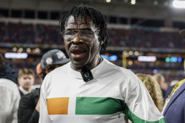 COLLEGE FOOTBALL: JAN 19 College Football Playoff National Championship Presented by AT&T Indiana vs Miami