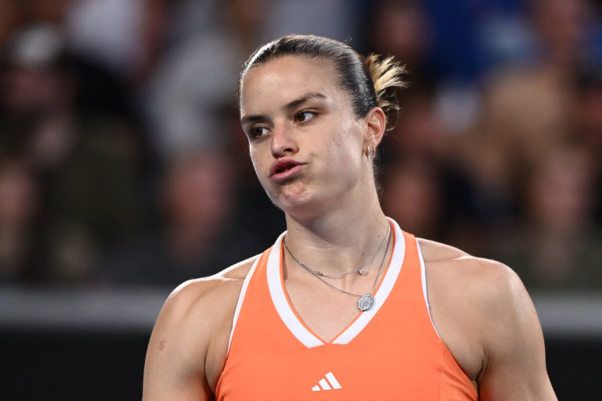 Maria Sakkari Pays Tribute to Family After Home Defeat