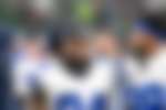 Image for Miles Sanders Lands in Hot Water With DUI Arrest as Former Cowboys RB Searches
for New Team