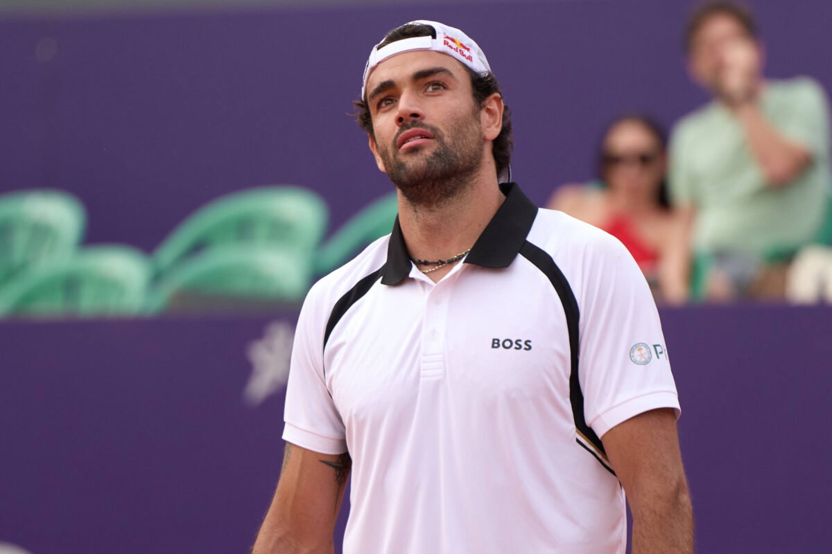 Matteo Berrettini Loses Temper, Throws Racket During Cincinnati Practice