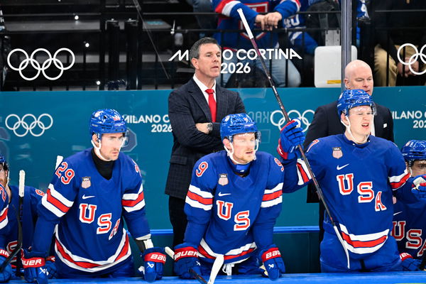 Winter Olympics – Denmark v United States At Hockey Men’s