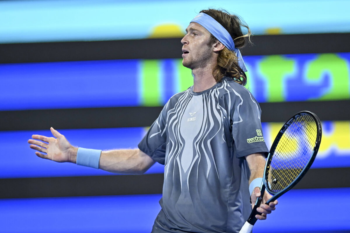 Andrey Rublev Takes ‘Horse Dose’ of Painkillers at Monte Carlo Opener