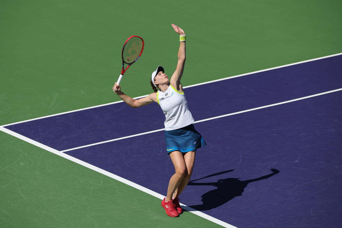 Elena Rybakina Sparks Crowd Fury After Umpire Reverses Call at Indian Wells