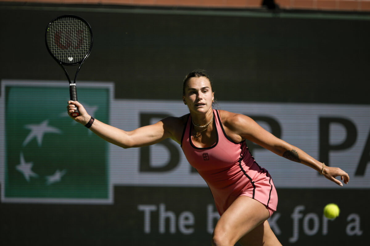 Aryna Sabalenka Credits Coach for Key Shift in Game After Indian Wells Success