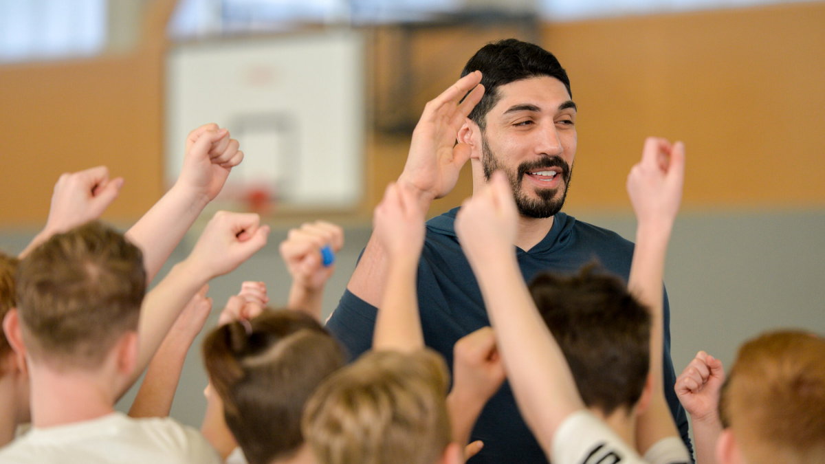 Enes Kanter Freedom Has Telling Words for Sophie Cunningham While Rallies Outside Fever Game Fuels Transgender Debate