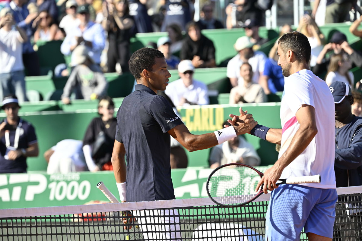 Felix Auger-Aliassime’s Monte Carlo Opener Halted by Tense Moment Before He Closes It Out in Style