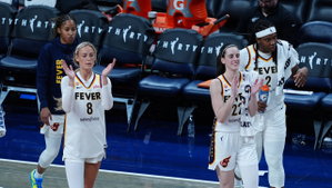 Caitlin Clark, Sophie Cunningham and the Indiana Fever