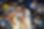 Golden State Warriors at Orlando Magic, Orlando, Florida, USA Orlando, Florida, USA, November 18, 2025, Golden State Warriors player Stephen Curry 30 and Draymond Green 23 at the Kia Center. Copyright: xMartyxJean-Louisx