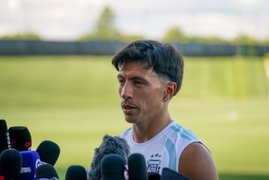 USA: Fußball FIFA World Cup 2026 Argentinien MD-1 Media Opportunity Lisandro Martinez vor dem Viertelfinale gegen die Schweiz
