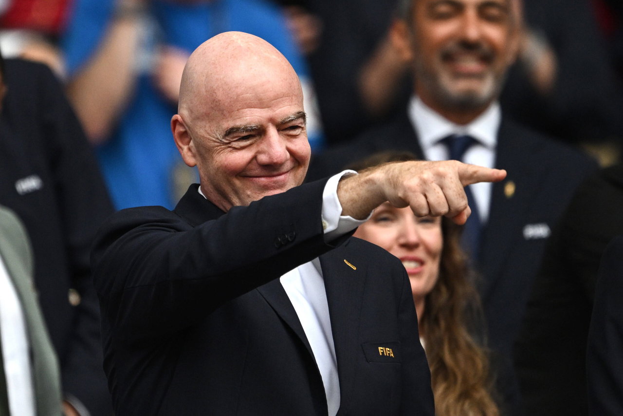 FIFA President Gianni Infantino