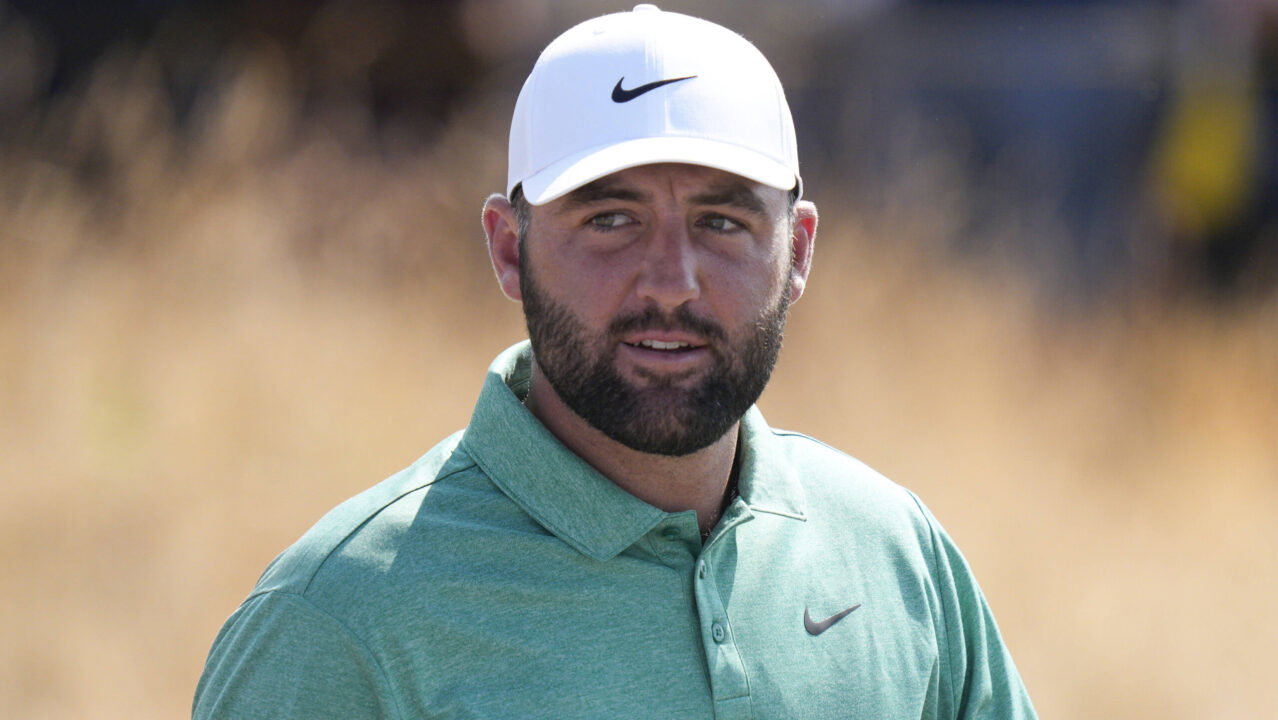 Scottie Scheffler at the 2026 Open Championship