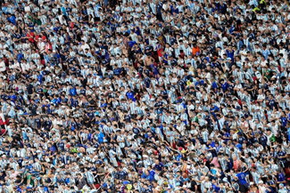 Fans at the World CUP