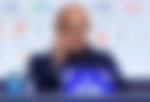 Luis de la Fuente at the World Cup presser