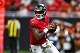 NFL: AUG 14 Broncos at Falcons