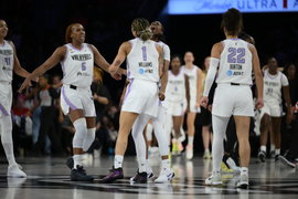 WNBA Semifinals: Valkyries Defeated Aces 87-77 In Overtime.