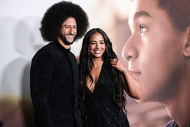 Colin Kaepernick and girlfriend/American radio personality Nessa Diab