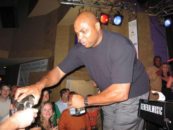 Jul 14 2005 Lake Tahoe NV USA Former NBA Basketball Herren USA star CHARLES BARKLEY started his