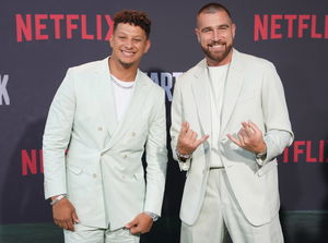 Patrick Mahomes and Travis Kelce