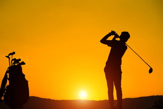 golfer silhouette