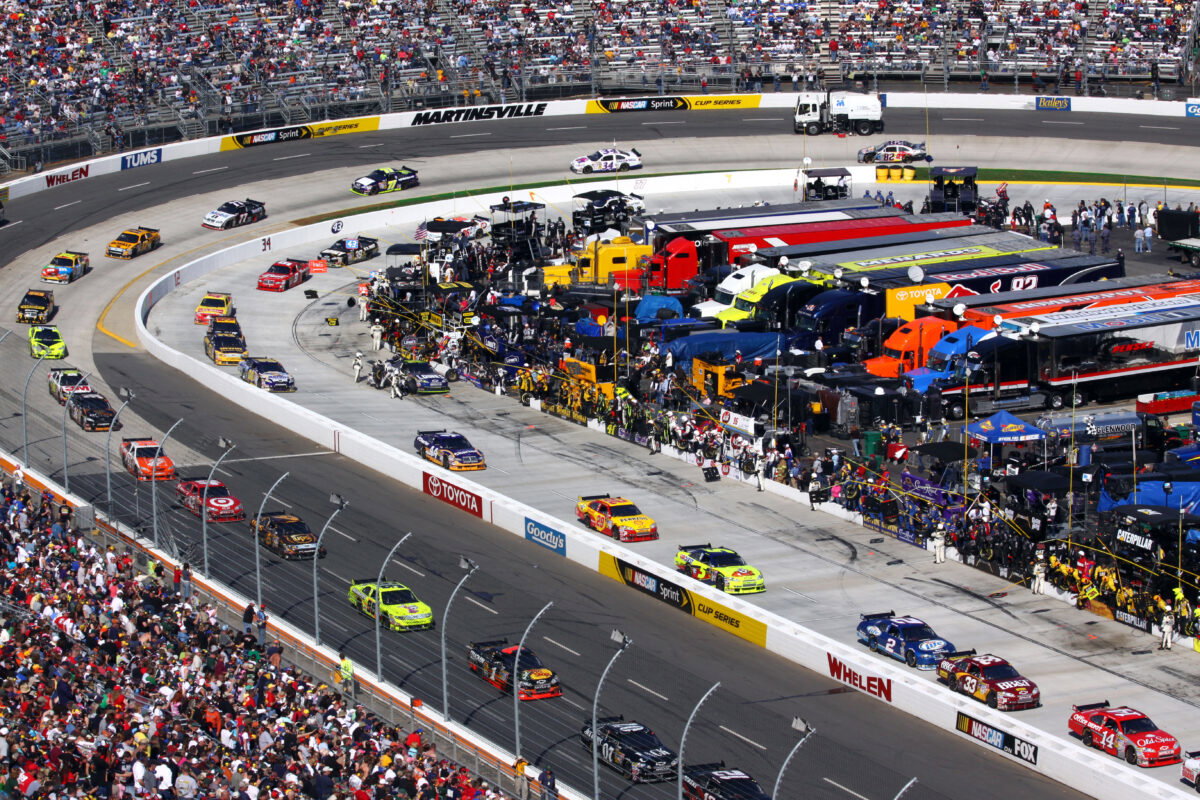 Driver Left With a Bloodied Nose as Wild Pit Road Brawl Breaks Out At Martinsville
