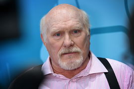 Super Bowl LIV: Fox Sports Media Day Terry Bradshaw during the Super Bowl LIV FOX Sports Media Day