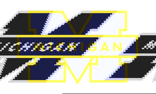 Universität von Michigan wolverines logo, Bildung, Logo University of Michigan wolverines logo, education, logo Copyrigh