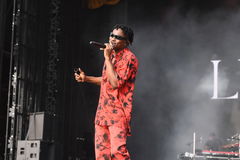 Lucky Daye performing at ALL POINTS EAST