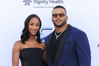 Aaron Donald and Erica Donald