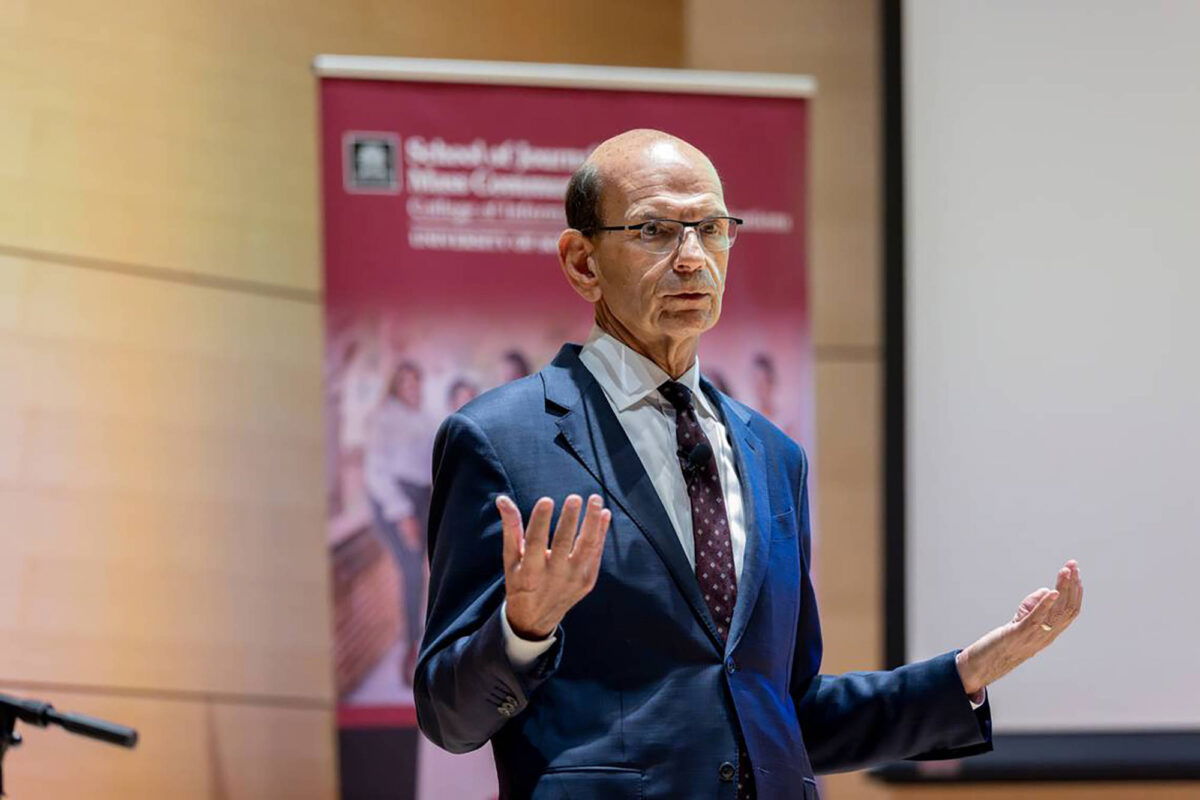 Georgia local calls Paul Finebaum after tree falls through his bedroom 🪵😮