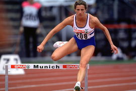 Olympic champion Sally Gunnell