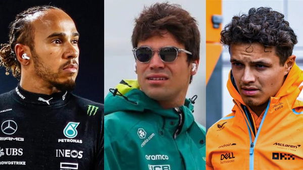 Lewis Hamilton, Lance Stroll, Lando Norris