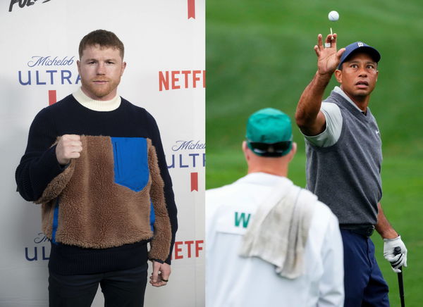 Canelo Alvarez Tiger Woods